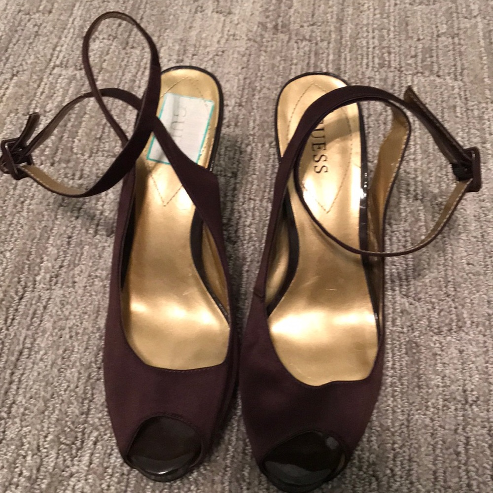 GUESS heels worn once